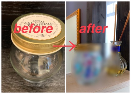 【DIY】インスタ映え間違いなし♪ナッツの蜂蜜漬けのビンをかわいく再利用してみた！